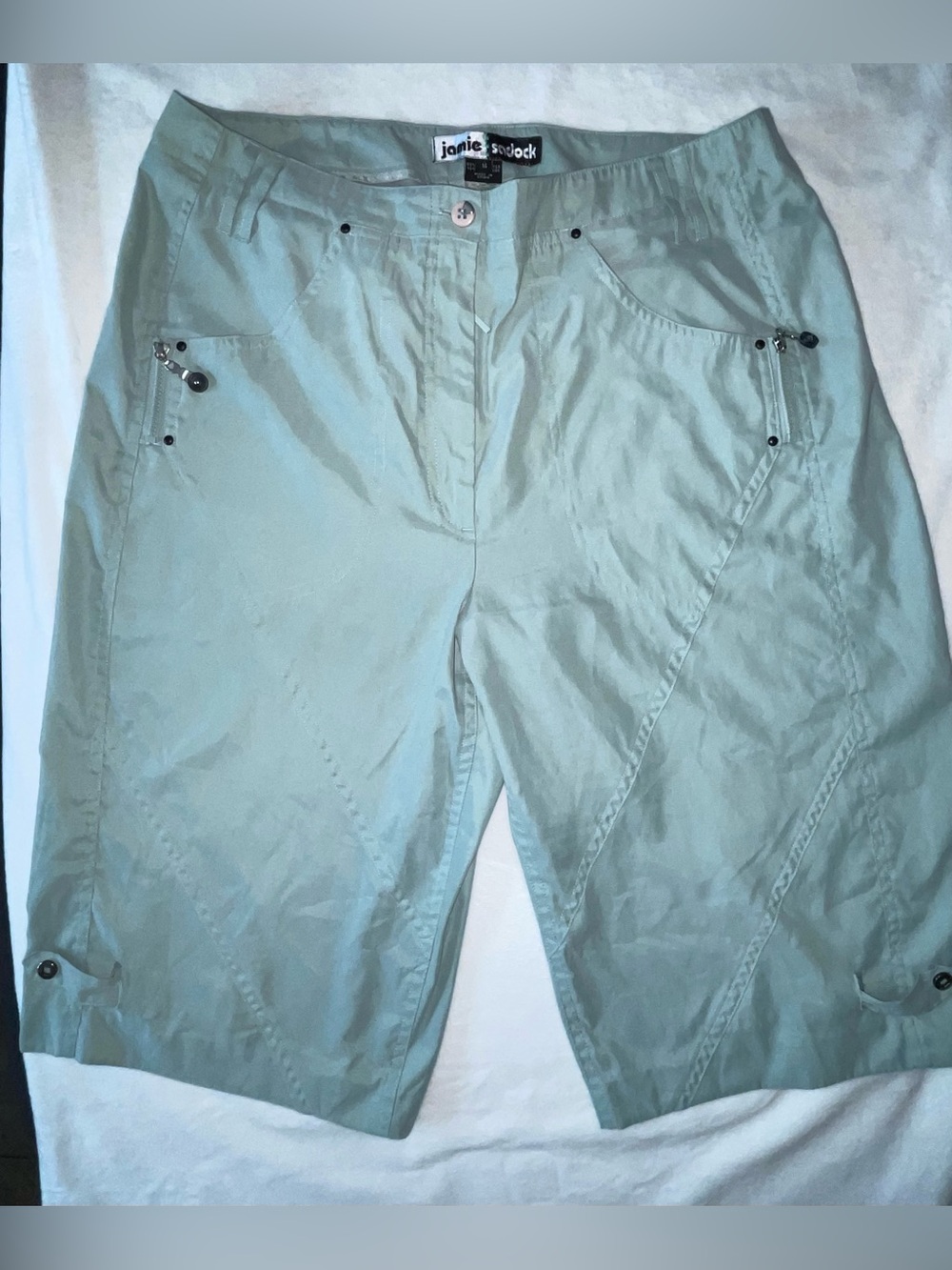 & Other Stories Mint Green Men’s Cargo Shorts